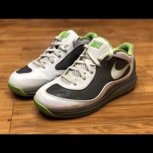 NIKE AIR MAX 360 BB LOW BASKETBALL green white black casual gym sneaker size 11